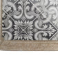 Serving Tray, Florentine trays, black and silver tray made in Italy