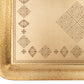Decorative tray for coffee table and ottoman